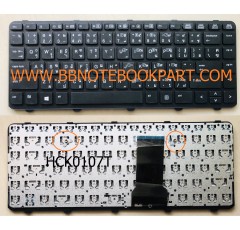 HP Compaq Keyboard คีย์บอร์ด HP Probook 430 G1 440 G1 445 G1 G2 640 645 430 G2   ภาษาไทย อังกฤษ 